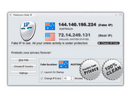 Platinum Hide IP screenshot